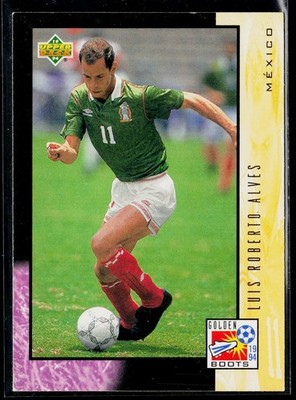 Luis Roberto Alves 1994 UD World Cup Contenders English/Spanish #329 Mexico