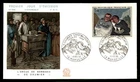 Mayfairstamps France FDC 1966 the barrel organ by Daumier First Day Cover aax_33