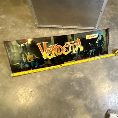 Konami Arcade Vendetta Marquee translight
