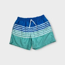 Blue Green Chubbies Hybrid Lined Swim Trunks Men's Size XXL 2XL