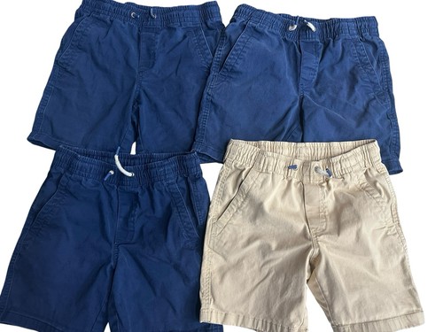 Lot of 9 Boys Gap And Cat & Jack Size 8 Shorts Khaki, Blue, Black Uniform Casual - Picture 2 of 9