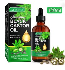 Aliver Jamaican Black Castor Oil 2.02 fl oz. 100 Pure Cold Pressed New In Box