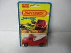 Matchbox Lesney Superfast SF61 Wreck Truck- red, BLUE WINDOWS, blistercard