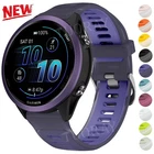Silicone Watch Band Strap For Garmin Venu 4 3 3S 2 Plus SQ Vivoactive 3 4 4S 5 6