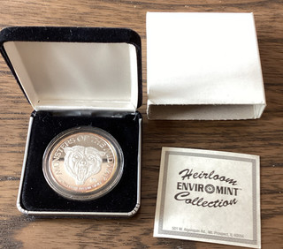 Chicago Bears Super Bowl XX (20) .999 Silver Commemorative Coin