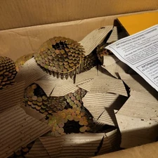 Bostitch® CR2DGAL Galvanized 15° Coil Roof  Nails 1' 1/4 Smooth Shank  120/coil