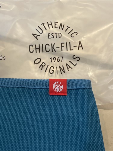 RARE Chick-fil-A Blue Garden Herb Ranch Sauce Themed Oversized Tote Bag - NEW - Picture 2 of 5