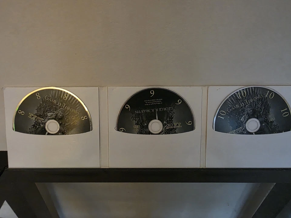 Game Of Thrones 28x Audio CD's Book One Complete - No Box - Unbridged Audiobooks - Image 4 of 4