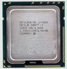 Intel Core i7-980X SLBUZ CPU Extreme Edition 6Core 12M 3.33GHZ LGA1366 Processor