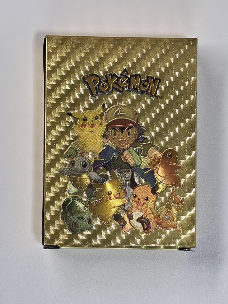 pokemon card foil gold pack Dropship 55 PCS Cards Packs Vmax DX GX Rare Cards TCG Booster Box Gold to Sell Online at a Lower Price pokemon cards golden pack Unyks