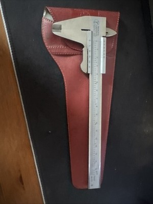 Precision Micropol Universal Edelstahl Messschieber Messlehre 6''