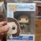 Funko Pop! Television The Good Place Janet #954 Vinyl Figure in Pop Protector