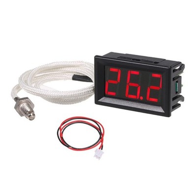 2X(Industrielles Hochtemperatur-K-Typ-M6-Thermoelement- DC12V -30-800  Digi3350