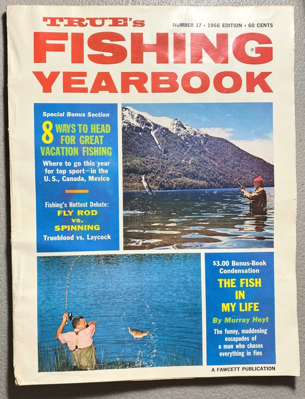 Vintage Magazine True's Fishing Yearbook Number 17 1966 Edition