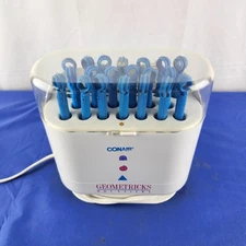 VTG Conair Geometricks Hot Sticks Soft Flexible Rollers Hair Curlers 1989 HS20