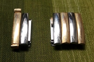 Armbanduhr Maglie Orologio Swatch Irony Gold and Silver Bands