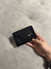 Portafoglio Nike Y2K vintage nero borsa per soldi