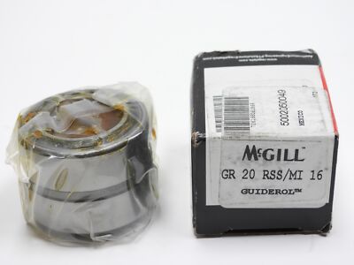 McGill GR 20 RSS/MI 16 Guiderol Machined Race Radial Needle Roller Bearing