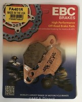 Ebc Sinter Hintere BremsbeläGe (1 Satz) Passend FüR Suzuki RM85 (2005 Zu 2023)