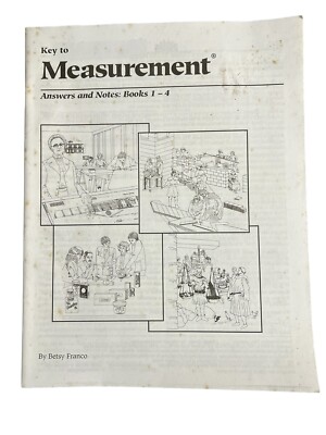 Key to Measurement: Answer Key and Notes for Books 1-4 Homeschool PB