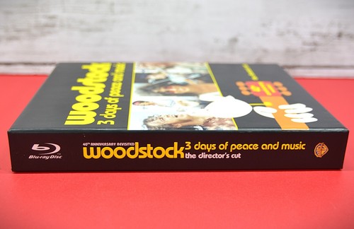 WOODSTOCK 3 Days of Peace & Music DIRECTOR CUT 1969 Concert 3 (NM) BLU-RAY Box - Imagen 7 de 7
