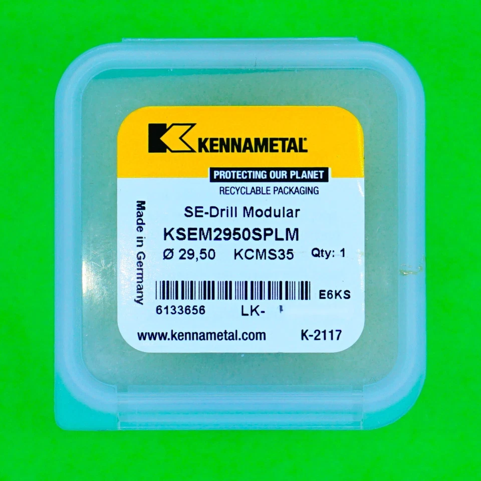 KENNAMETAL KSEM™ Ø 29,5mm № KSEM2950SPLM KCMS35 1 Stück NEU