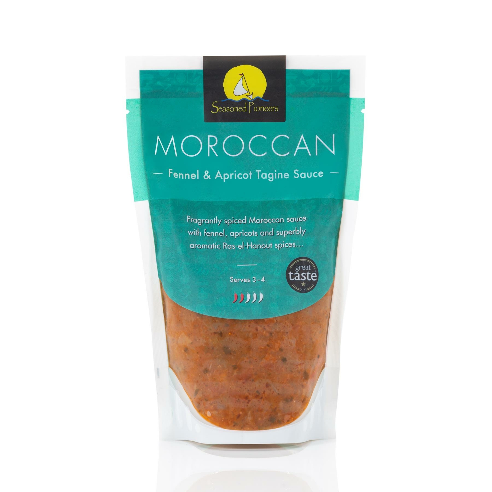 Moroccan Fennel & Apricot Tagine Gourmet Vegan 100% Natural Cooking Sauce 400g