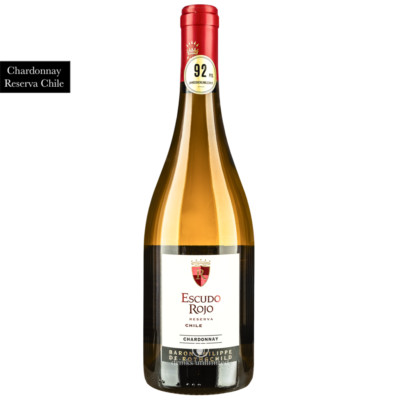 Escudo Rojo Chardonnay Reserva 2021 14% 0,75l Baron Rothschild Chile