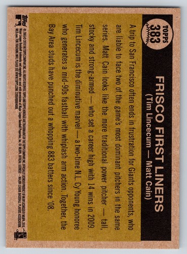 2010 Topps Heritage Base Cards #201-425 complete your set******** You Pick***** - Picture 286 of 334