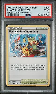 2022 POKEMON SWSH BLACK STAR PROMO #296 CHAMPIONS FESTIVAL 2022 POKEMON SWSH BLACK STAR PROMO #296 CHAMPIONS FESTIVAL