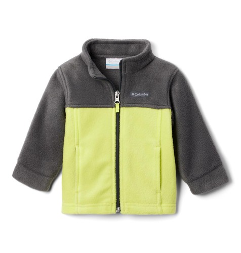 Columbia Youth Boys Steens Mountain II Fleece Shark/Radiation - Picture 5 of 9