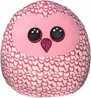 Ty 39300 Squish-A-Boo´S Kissen Eule @ Pinky @ Ca. 20 Cm Neu