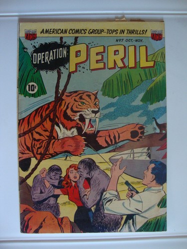 Operation Peril #7 VG- Danny Danger