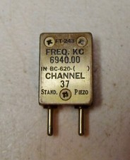 6940 KC Ham Military Radio FT-243 Vintage Quartz Crystal BC-620
