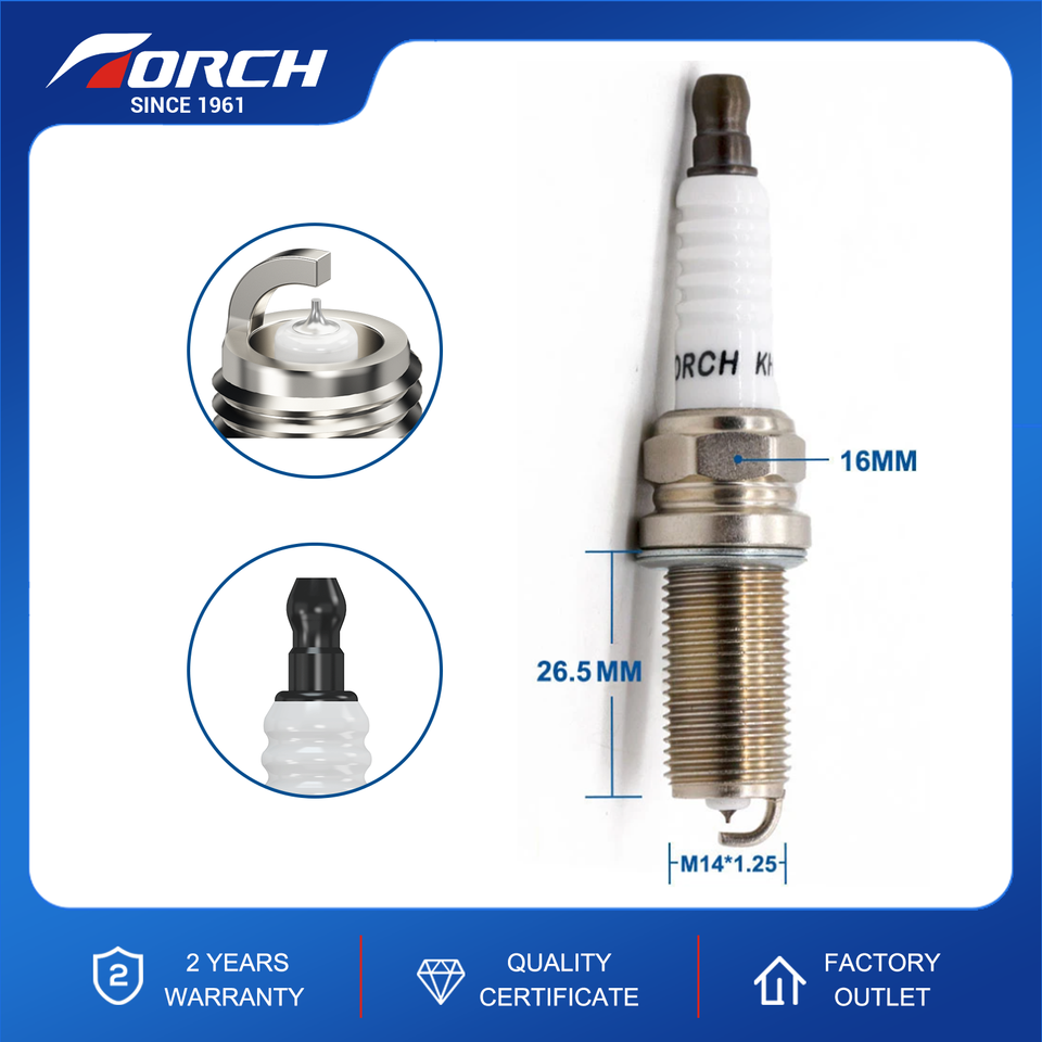 KH5RTI11 TORCH OEM Spark Plug IridiumReplace for NGK LFR5AIX11 for