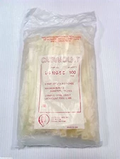 (100) CATAMOUNT L-8-120-9-C NYLON CABLE TIE - MADE IN USA - FREE SHIPPING