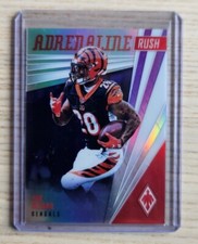 2019 Panini Phoenix Joe Mixon Adrenaline Rush Purple Prizm #/149 Bengals 