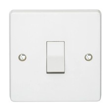 Crabtree Capital 4015 20A Switch Double Pole White