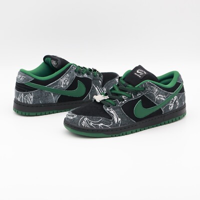 HF7743-001 There Skateboards Nike SB Dunk Low Pro Anthracite and