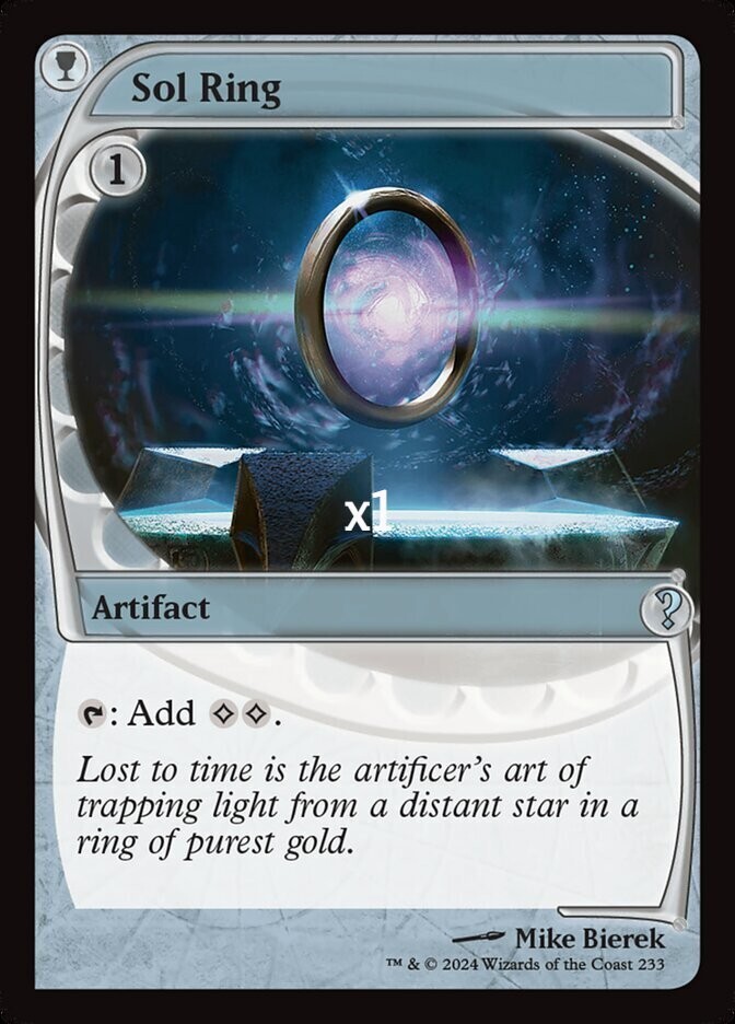 MTG Future Sight Mystery Booster 2 MB2 Sol Ring MINT | eBay