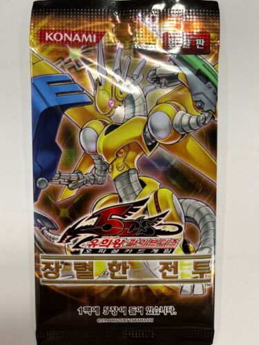 Korean Yugioh RGBT-KR "Raging Battle" Booster Pack 1pack