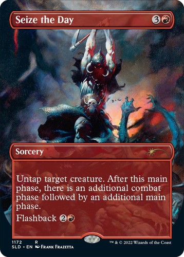 MTG Slay the Day RAINBOW FOIL Secret Lair SLD | eBay