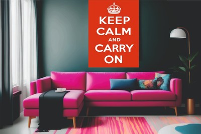 keep red mockup Poster Leinwand Film Film Druck A0 A1 A2 A3 A4 A5 A6 Kunst Wanddeko