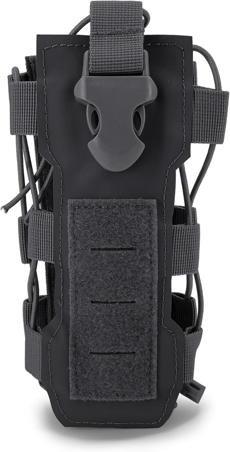 Holder Attachment Outdoor Molle Radio Walkie Talkie Pouch