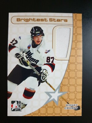 2005 ITG Sidney Crosby Series Memorabilia #SCM11 Sidney Crosby #ed/87