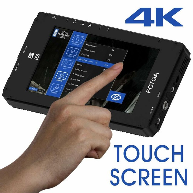 FOTGA DP500IIIS A70T 7" IPS Camer Filed Video Monitor Touch Screen HD 4K For A7R FOTGA DP500IIIS A70T 7" IPS Camer Filed Video Monitor Touch Screen HD 4K For A7R