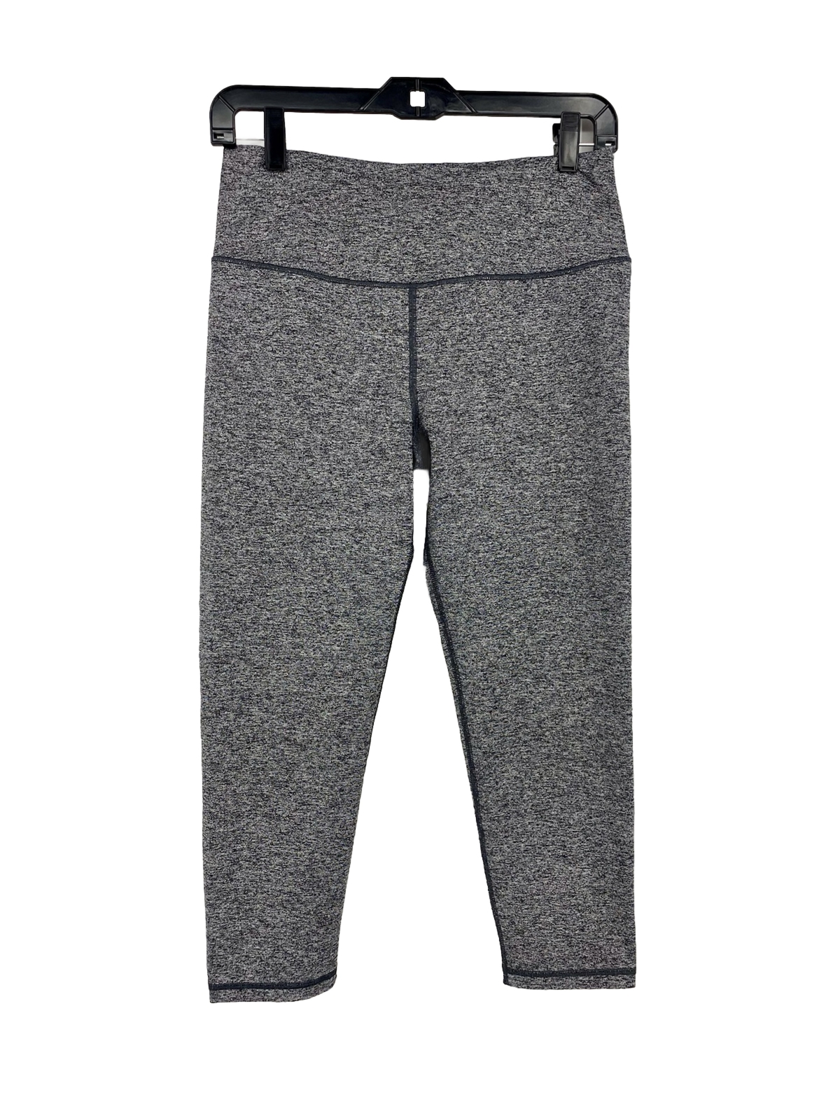 Leggings deportivos victorias secret knockout gris capri para mujer talla mediana-image