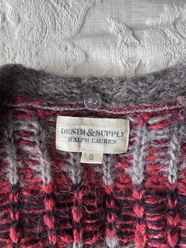 Ralph Lauren Denim & Supply Aztec Southwestern Navajo Knitted Cardigan Size S - Picture 15 of 19