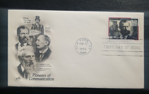 US FDC # 3062 Ottman Mergenthaler Pioneer of Communication 1996.