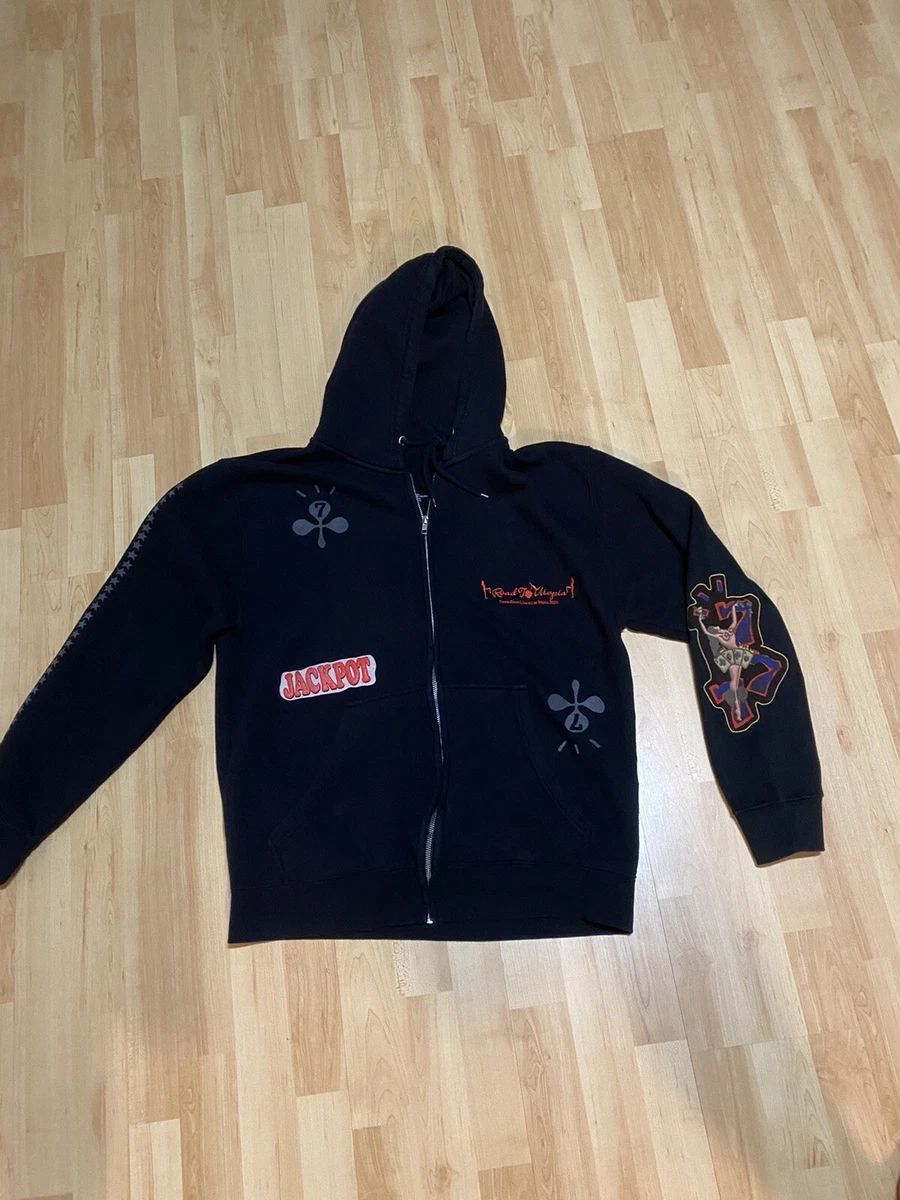 Rare Travis Scott ROAD TO UTOPIA Las Vegas Zip Up Hoodie Size M